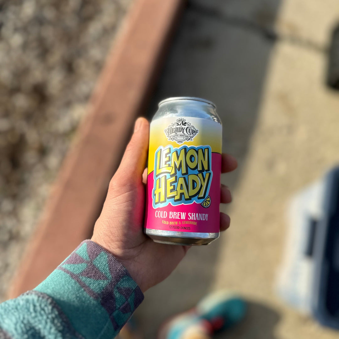 Heady Cup Coffee Roasters Lemon Heady Cold Brew Shandy Lemonade and Coffee.