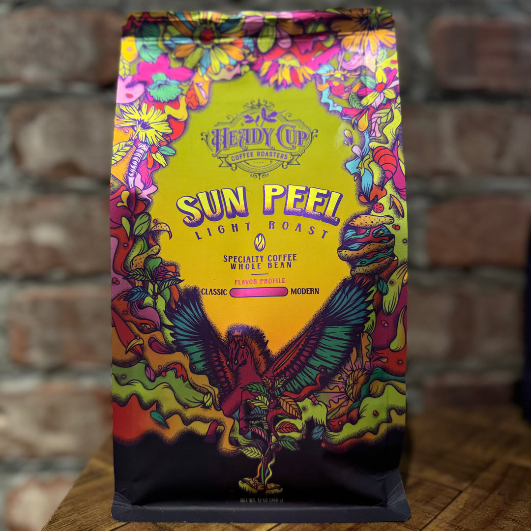 Heady Cup Coffee Roasters Long Jump Dark Roast Locally Roasted Coffee