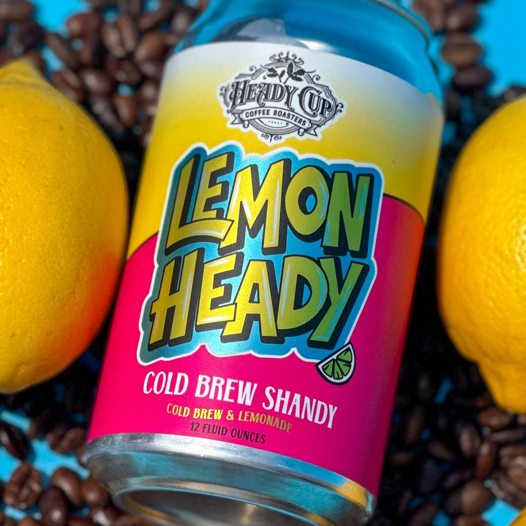 Heady Cup Coffee Roasters Lemon Heady Cold Brew Shandy Lemonade and Coffee.