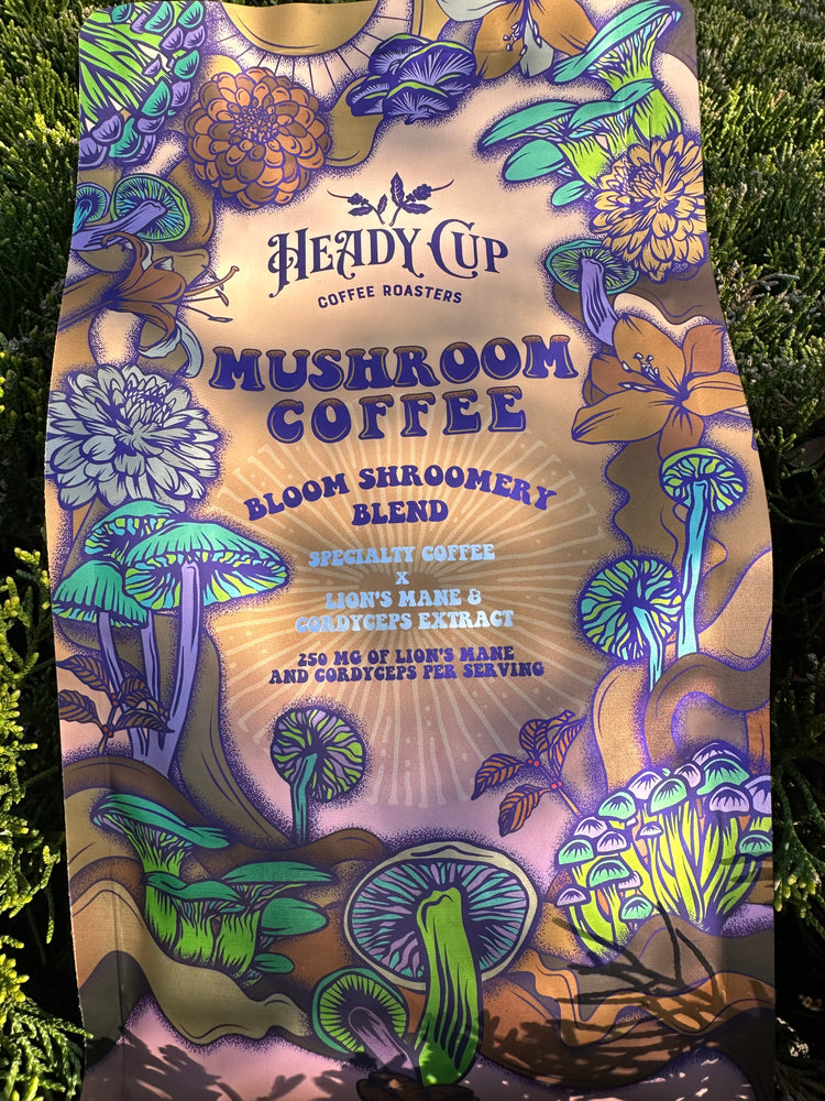 
                  
                    Mushroom Coffee - 'Bloom Shroomery Blend'
                  
                