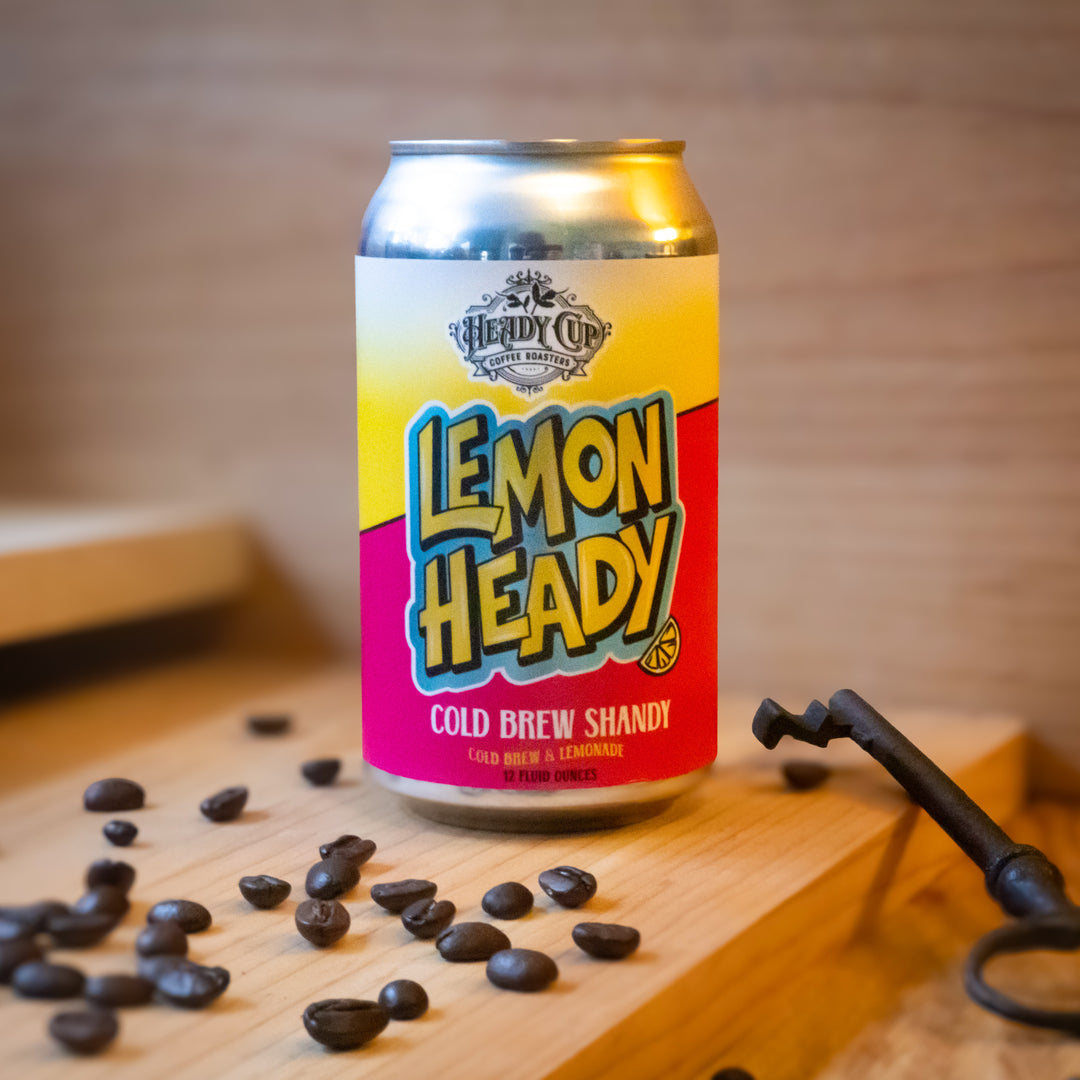 Heady Cup Coffee Roasters Lemon Heady Cold Brew Shandy Lemonade and Coffee.