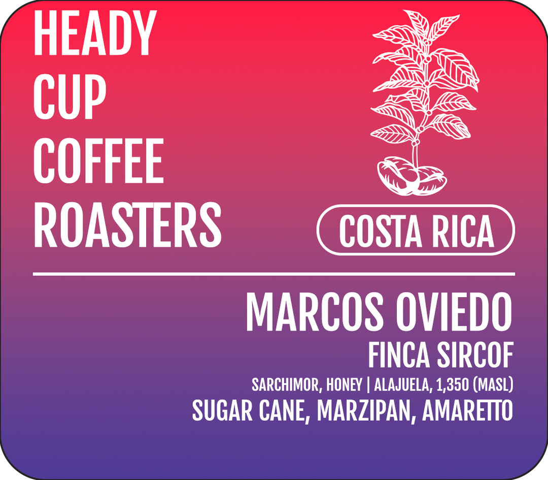 PICTURE OF FINCA SIRCOF LABEL HEADY CUP COFFEE ROASTERS