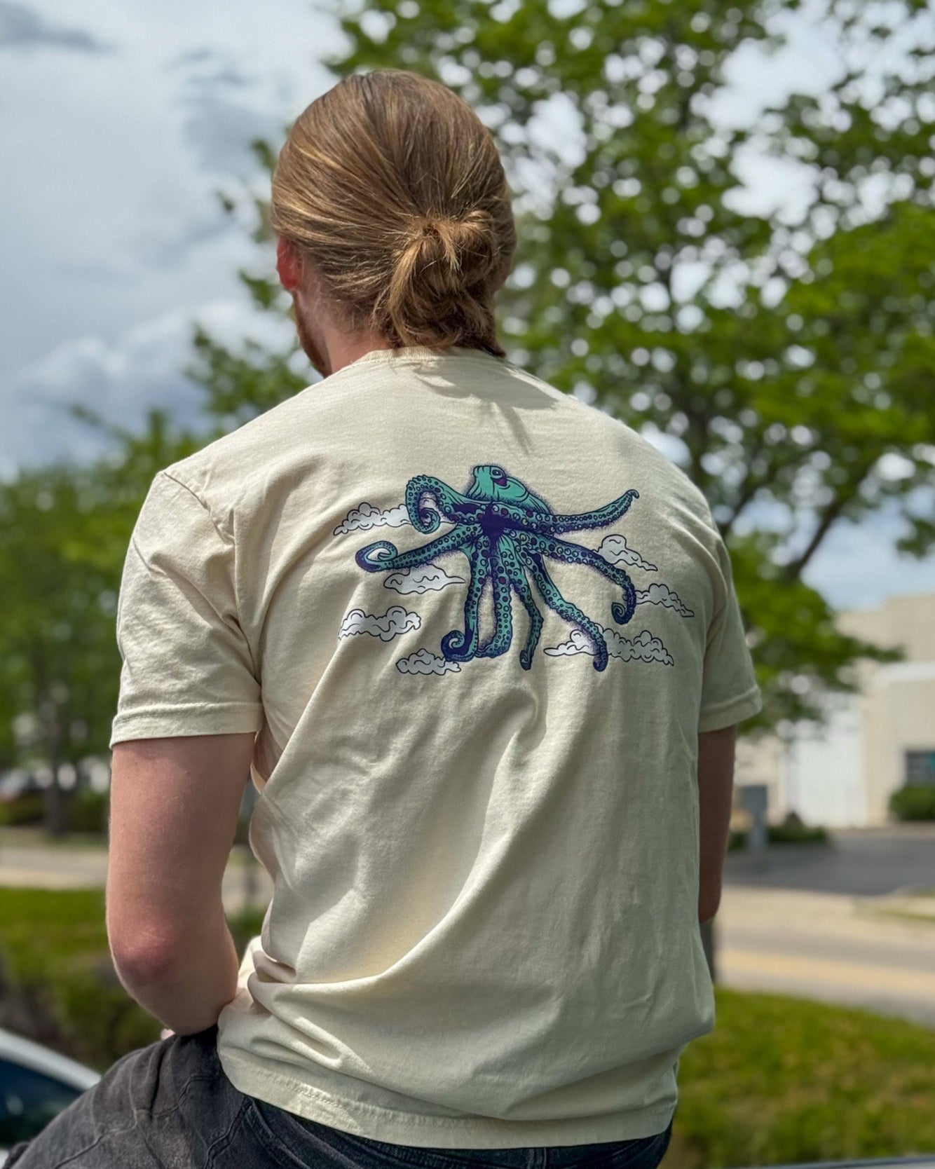 Heady Cup Coffee Roasters Flo Octopus Shirt