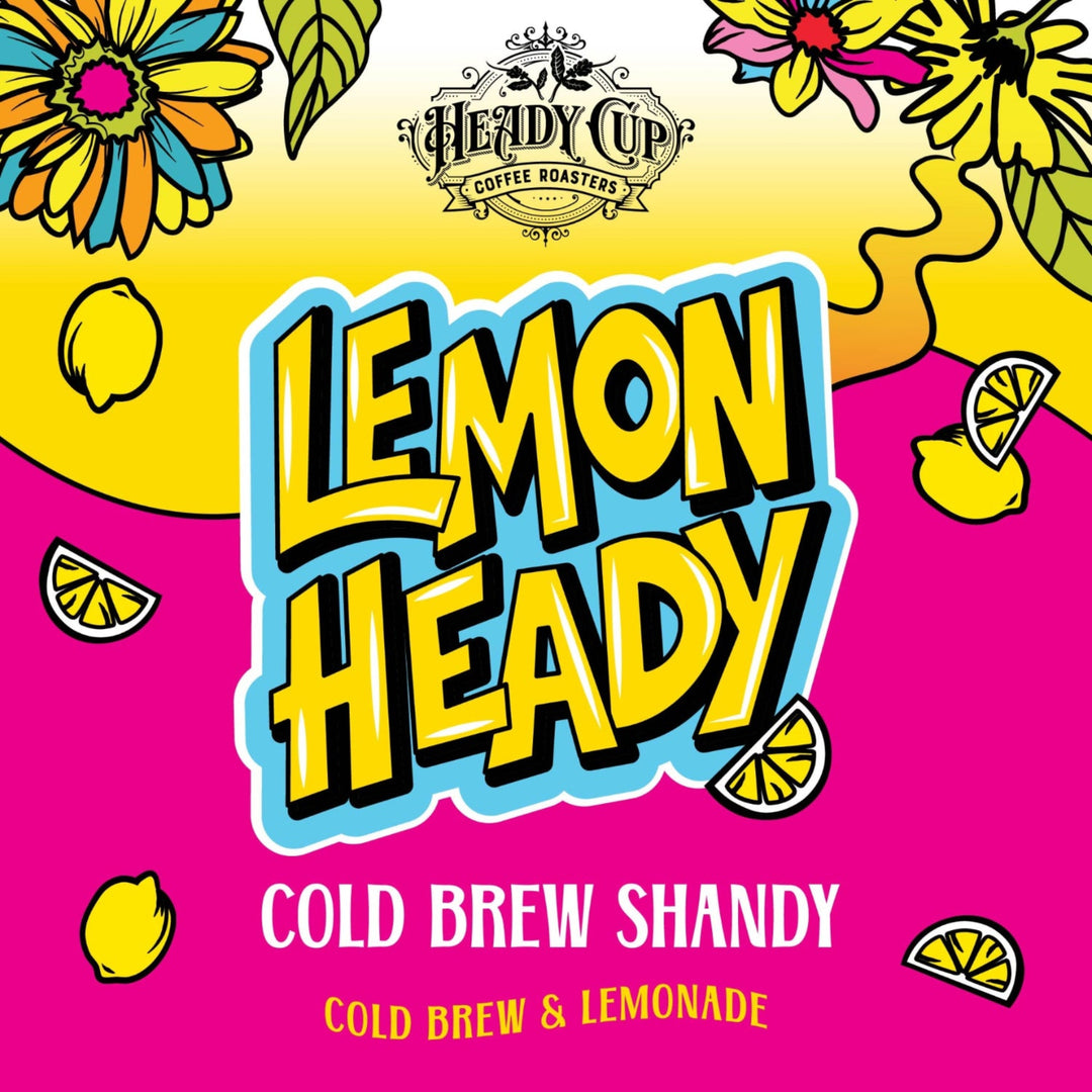 Heady Cup Coffee Roasters Lemon Heady Cold Brew Shandy Lemonade and Coffee.