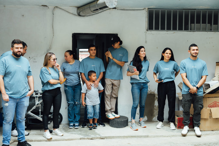 Young Producers meeting in Colombia to discuss how to roast amazing coffee for Heady Cup Coffee Roasters.