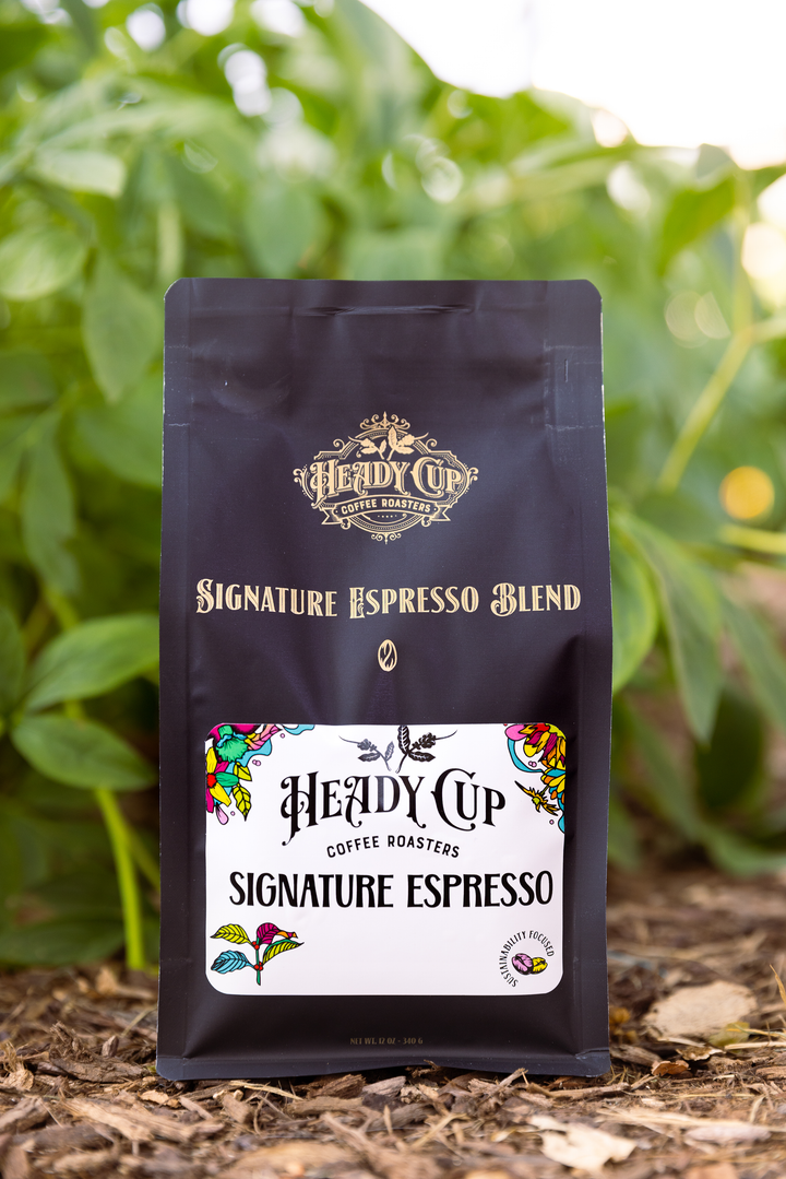 Heady Cup Coffee Roasters Espresso Roast Locally Roasted Coffee