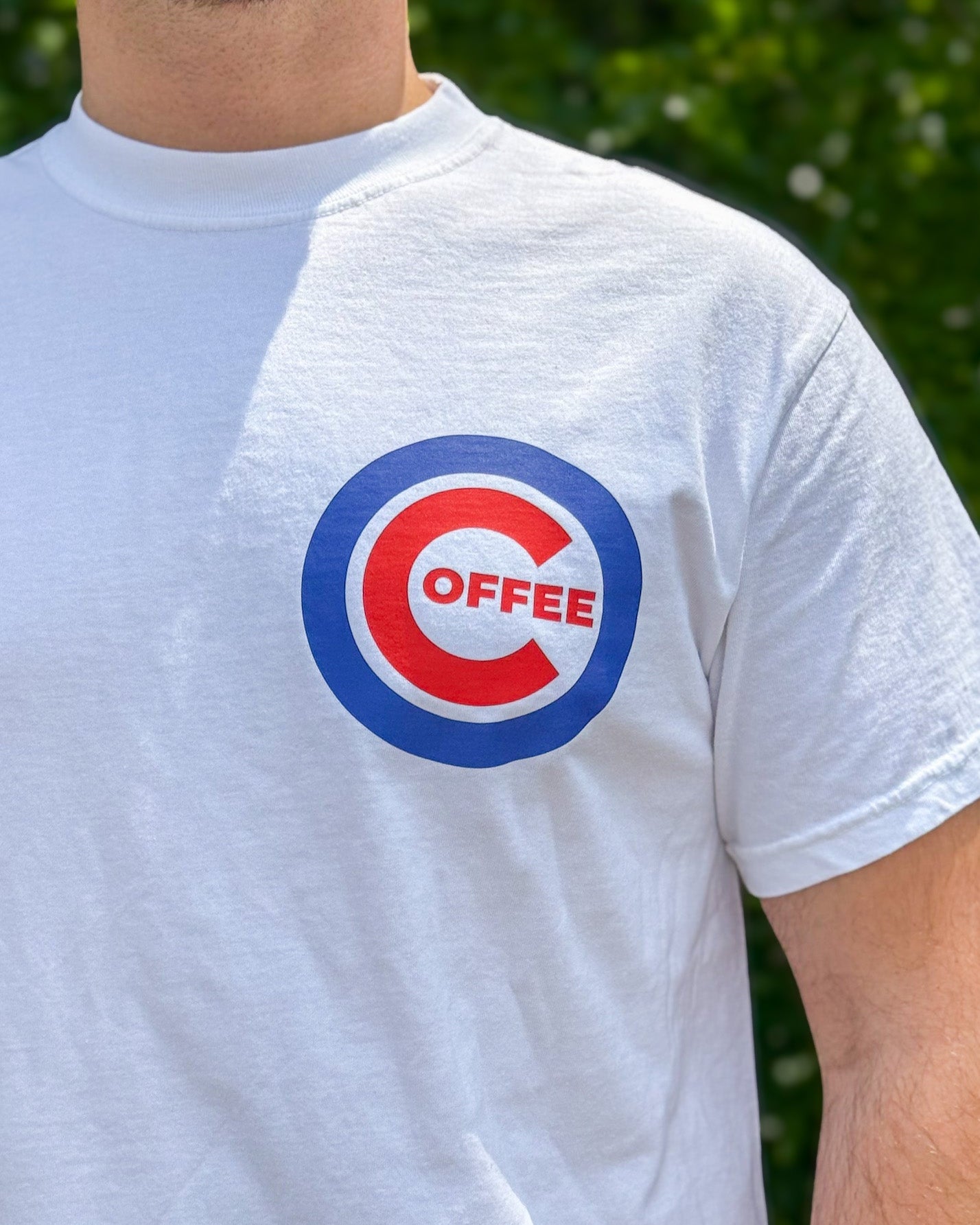 Front view of Heady Cup Coffee Roasters Chicago Coffee Shirt