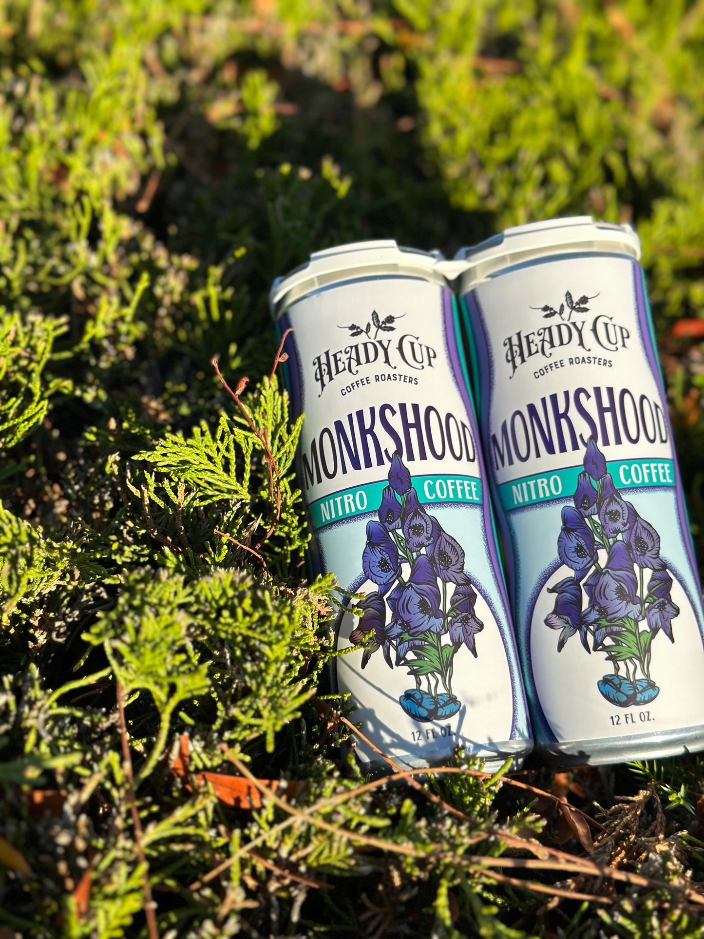 
                  
                    The Beautiful Monkshood Nitro Cold Brew 4-Pack - Chocolatey, Smooth, Addictive
                  
                