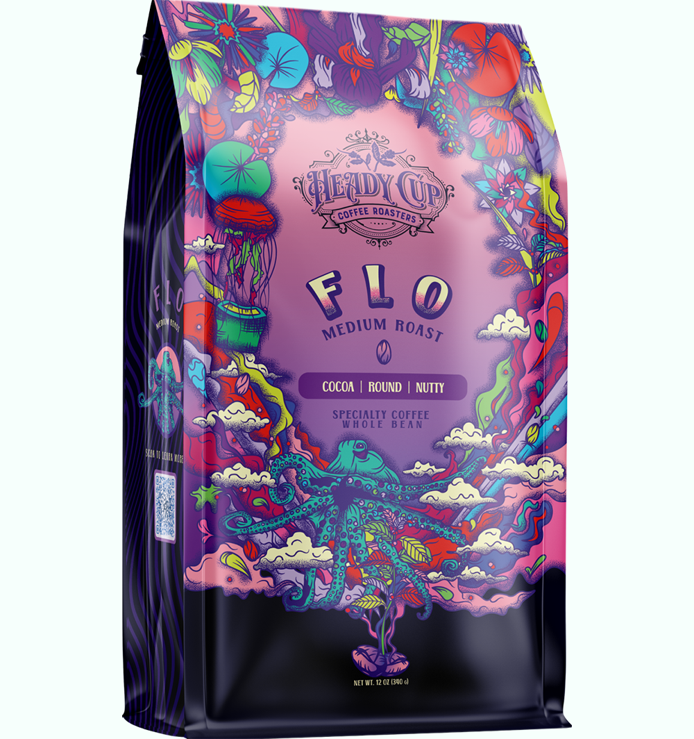 
                  
                    FLO IS OUR ROUND-BODIED MEDIUM BLEND SPECIALLY CURATED TO CARRY YOU THROUGHOUT YOUR ENTIRE DAY. BEANS FROM VARYING REGIONS AND ALTITUDES ARE STREAMED TOGETHER TO GIVE FLO ITS SMOOTH MOUTHFEEL AND SWEET TASTE. FLO IS A SOFT BALANCED BLEND TO BE ENJOYED AT ANY TIME OF DAY - A CLASSIC ALL DAY DRINKER.  
                  
                