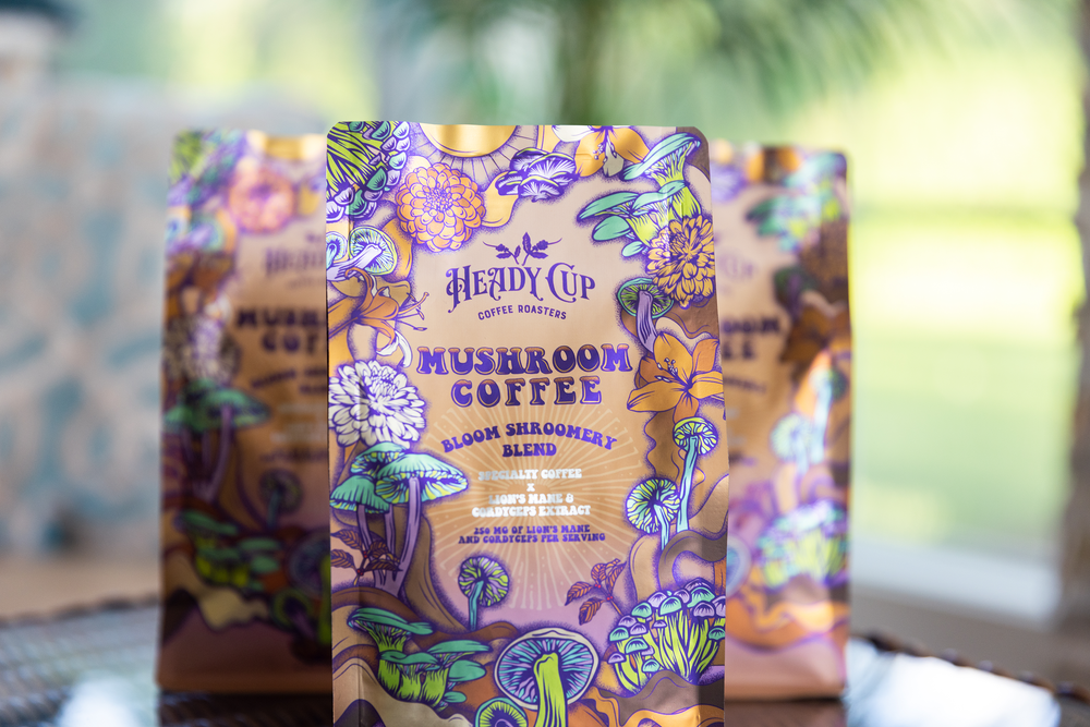 
                  
                    Mushroom Coffee - 'Bloom Shroomery Blend'
                  
                