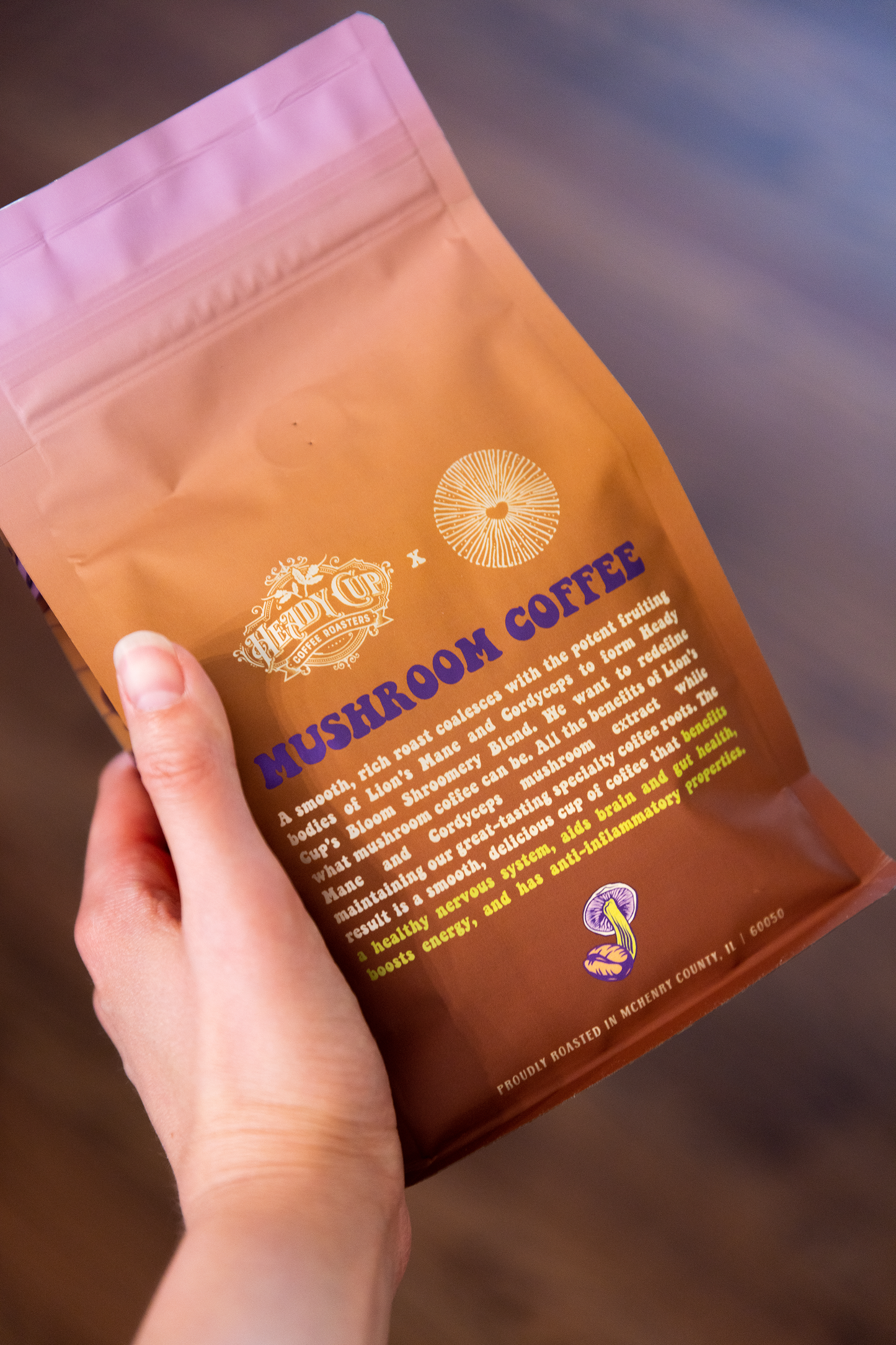 
                  
                    Mushroom Coffee - 'Bloom Shroomery Blend'
                  
                