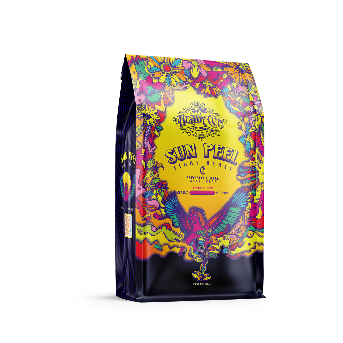 SUN PEEL - LIGHT ROAST - JUICY BRIGHT HONEY FLAVOR PROFILE. MODERN LIGHT ROAST.