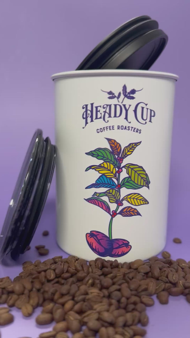 Heady Cup Coffee Roasters Airscape Container video